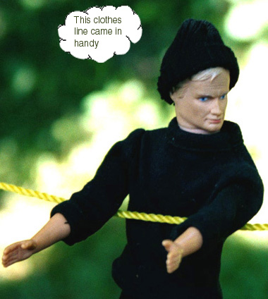 on the ropes